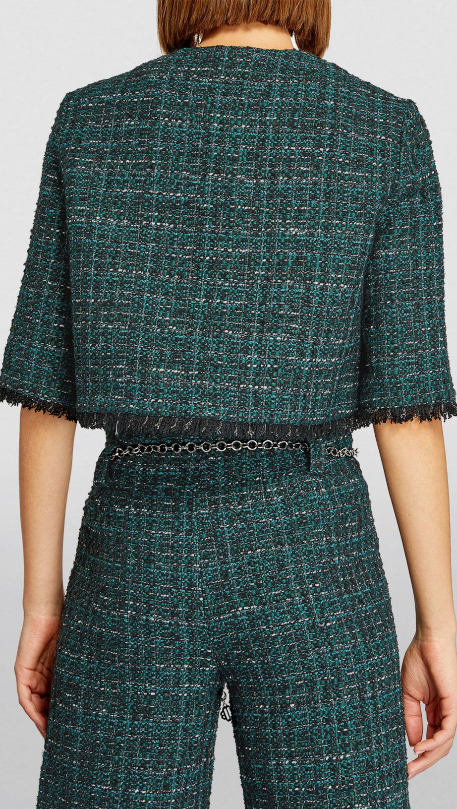 GIACCA CORTA IN TWEED 