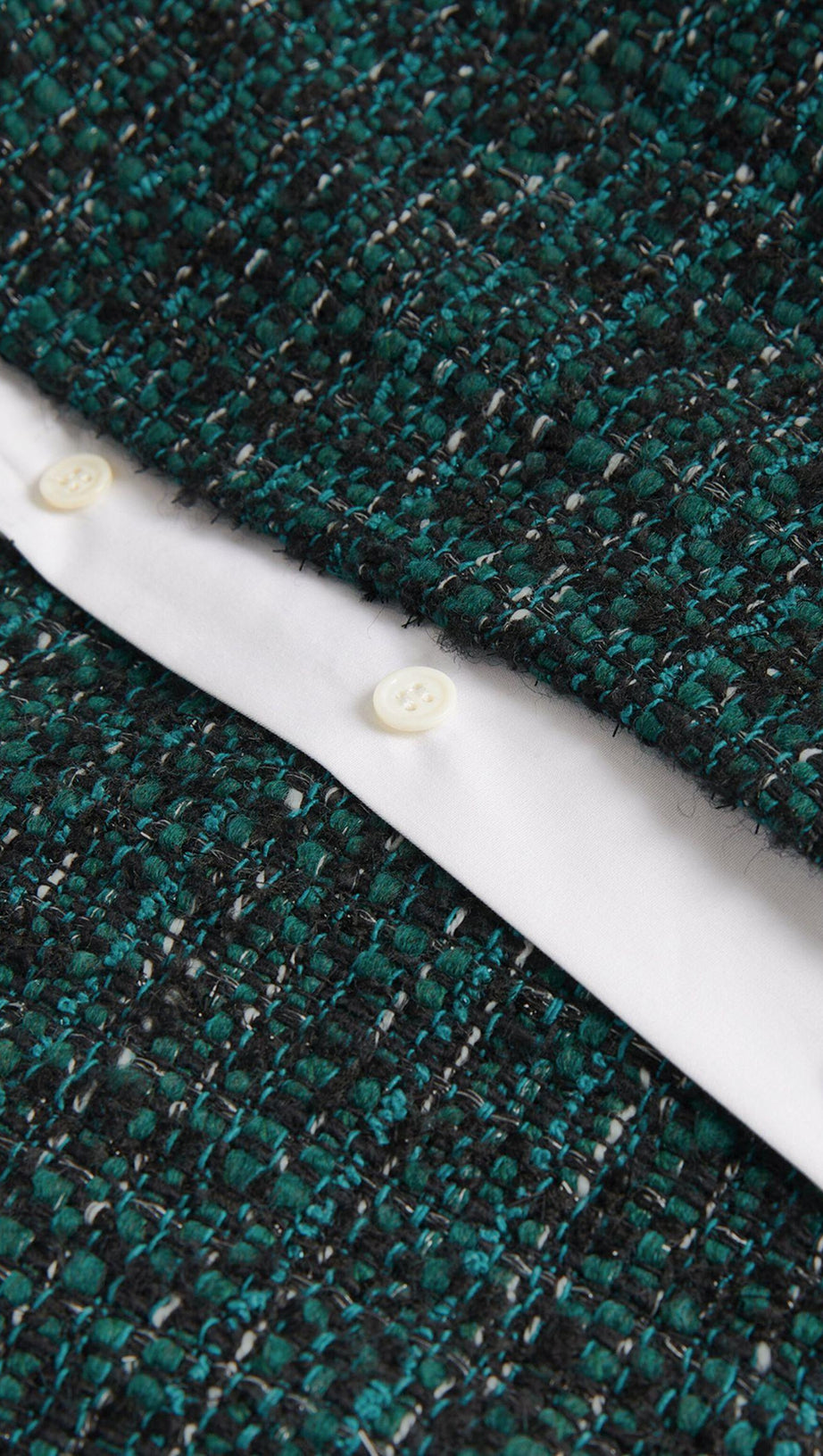 TWEED JACKET MINI DRESS SUIT