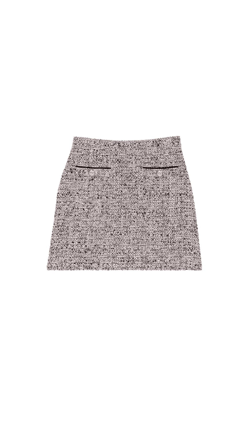 TWEED MINI SKIRT