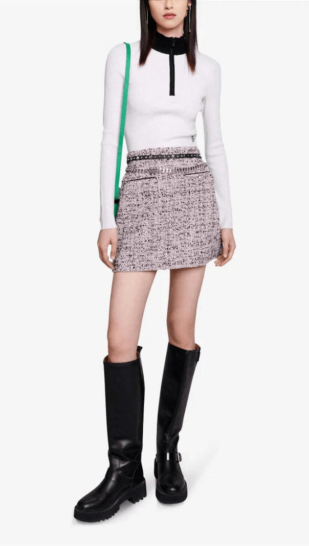 AIIZIE TWEED MINI SKIRT - product image