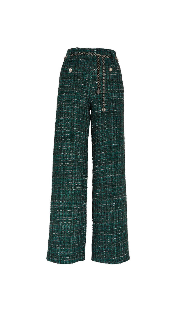 AIIZIE TWEED TAILORED TROUSERS - product image
