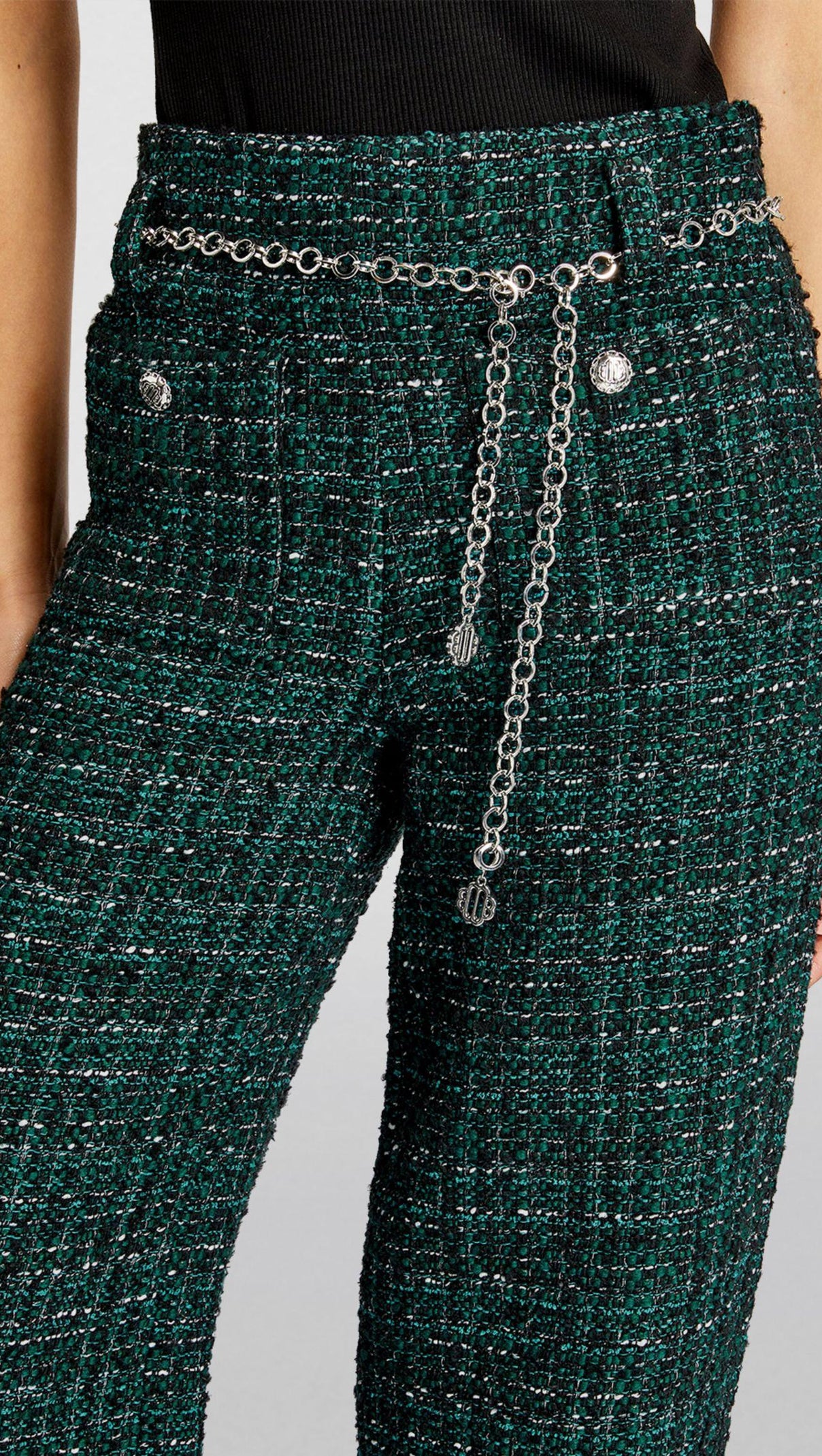 AIIZIE TWEED TAILORED TROUSERS - product image