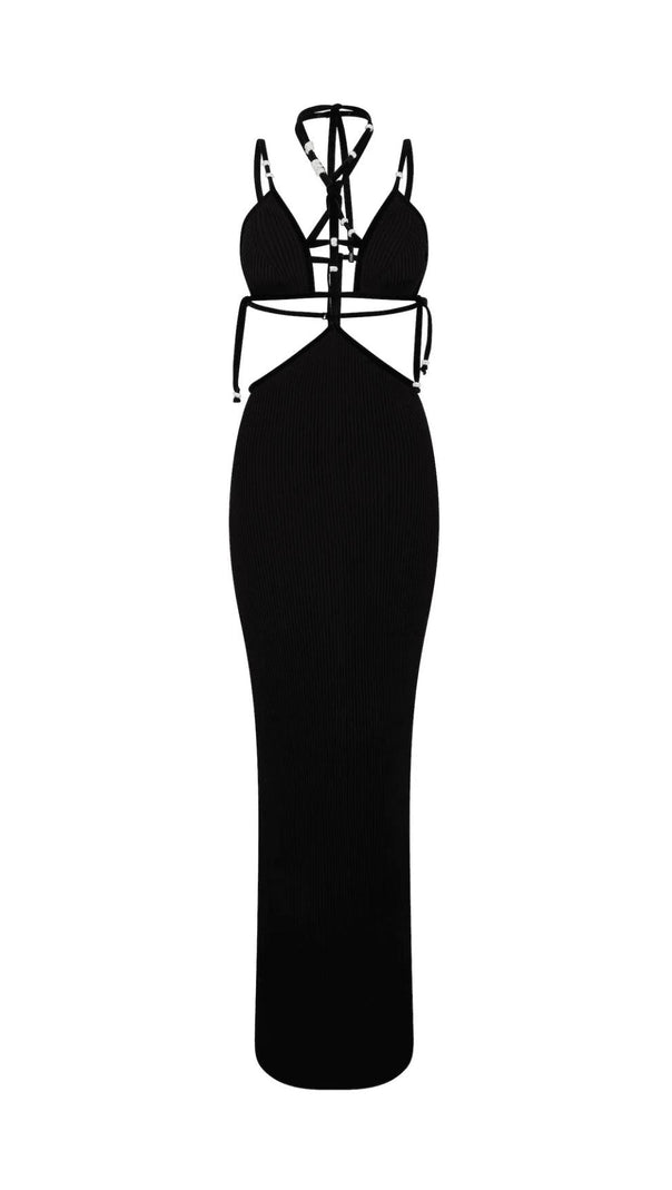 AIIZIE CRYSTAL BALL KNIT GOWN - product image