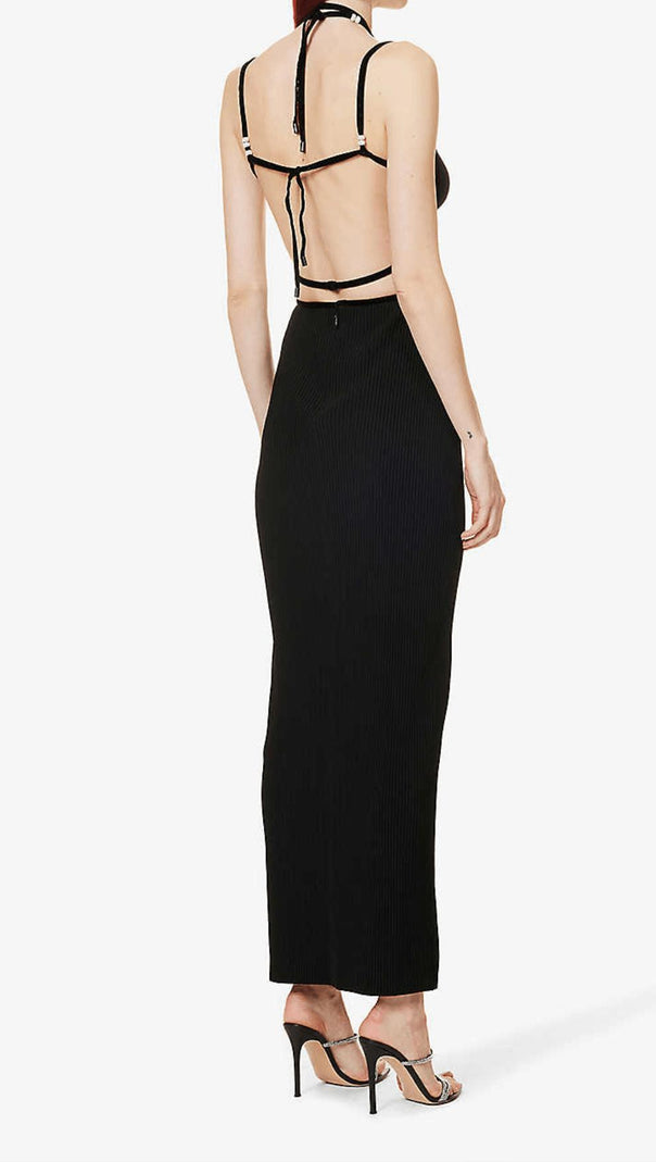 AIIZIE CRYSTAL BALL KNIT GOWN - product image