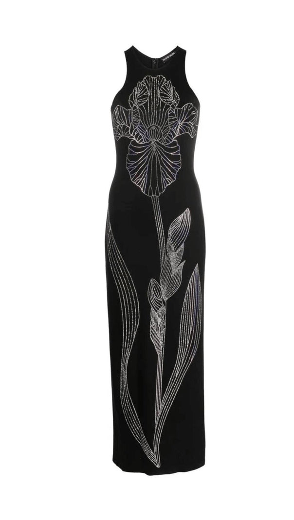 AIIZIE CRYSTAL EMBELLISHED SHEATH MAXI DRESS - product image