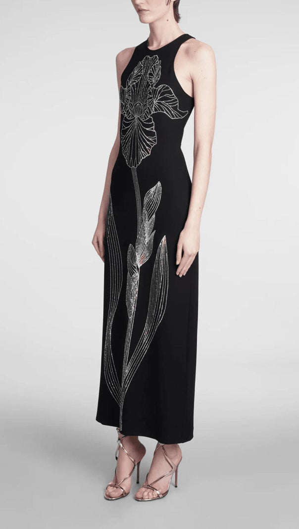 AIIZIE CRYSTAL EMBELLISHED SHEATH MAXI DRESS - product image