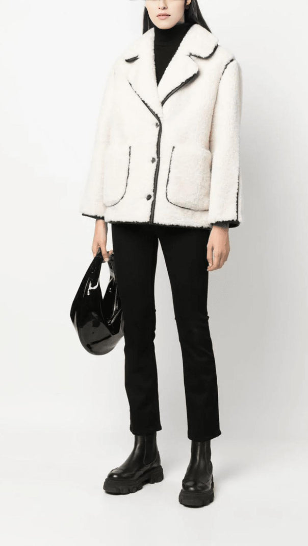 AIIZIE FAUX FUR SHORT COAT - product image