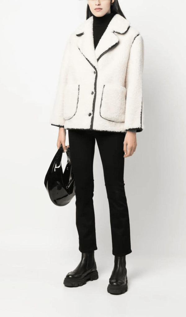 FAUX FUR SHORT COAT