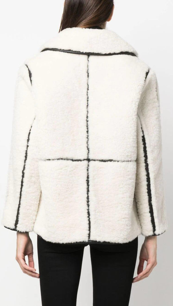 AIIZIE FAUX FUR SHORT COAT - product image