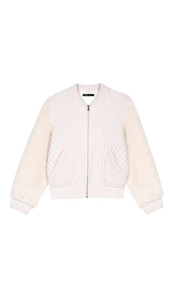 AIIZIE FAUX FUR SLEEVE JACKET - product image