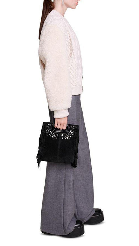 FAUX FUR SLEEVE JACKET