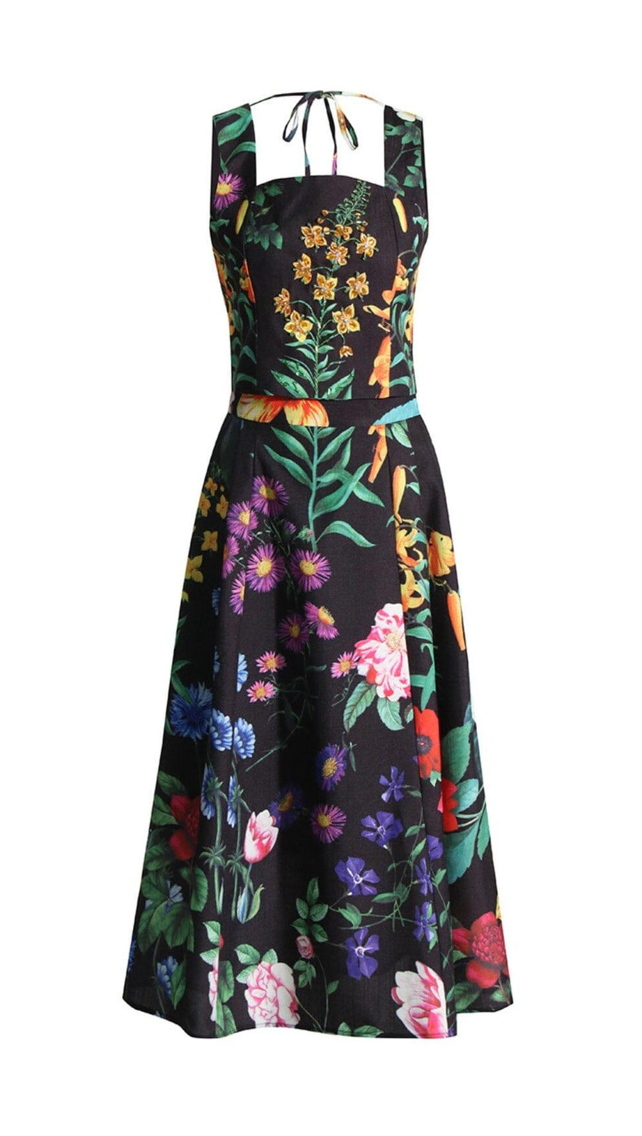 Zweiteiliges Set mit Blumenmuster