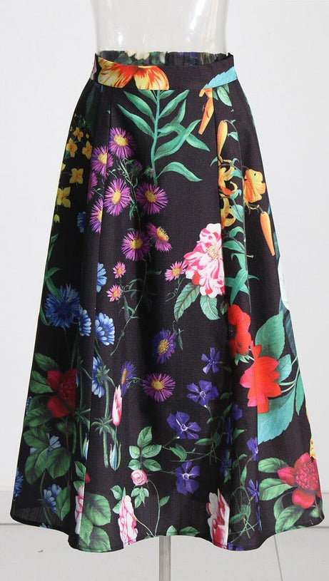 Zweiteiliges Set mit Blumenmuster