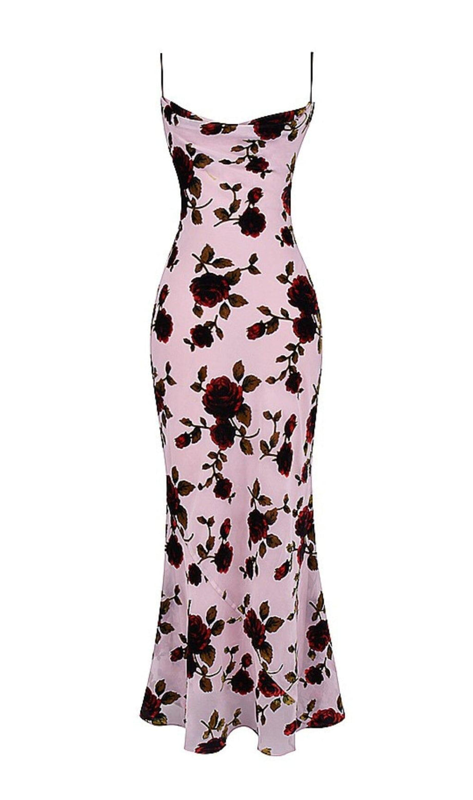 ROSA DEVORE-MAXIKLEID