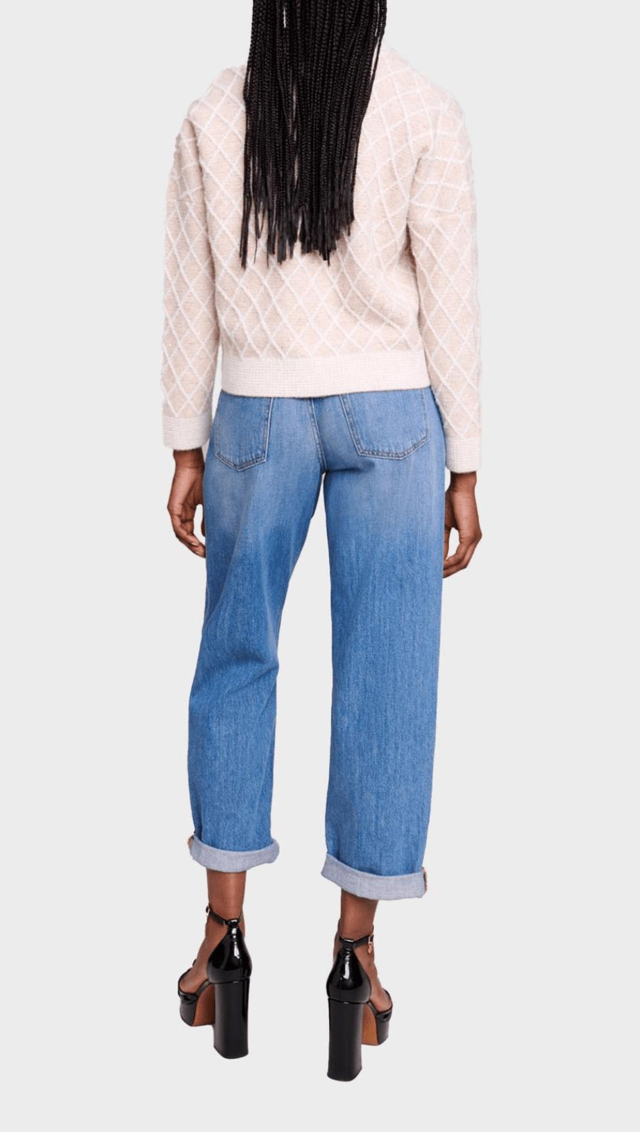 MAGLIONE CARDIGAN METALLIZZATO 