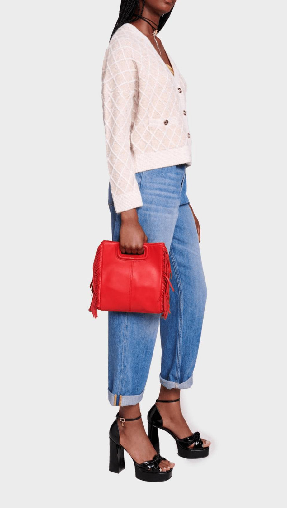 MAGLIONE CARDIGAN METALLIZZATO 