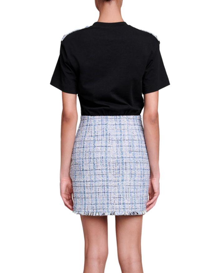 AIIZIE MIXED MEDIA DRESS - product image
