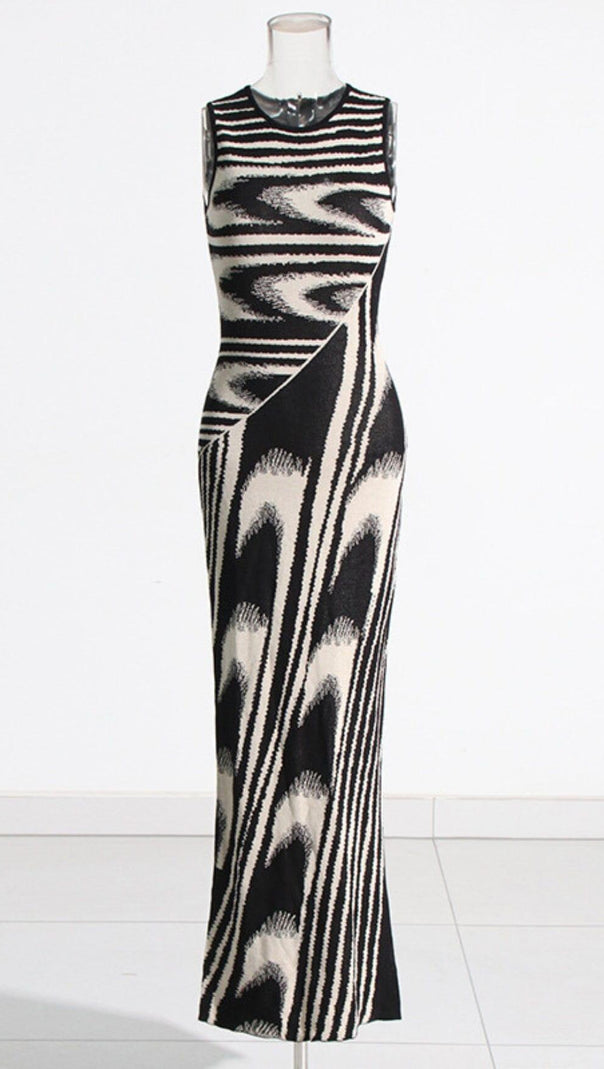 AIIZIE SLEEVELESS KNITTED MAXI DRESS - product image