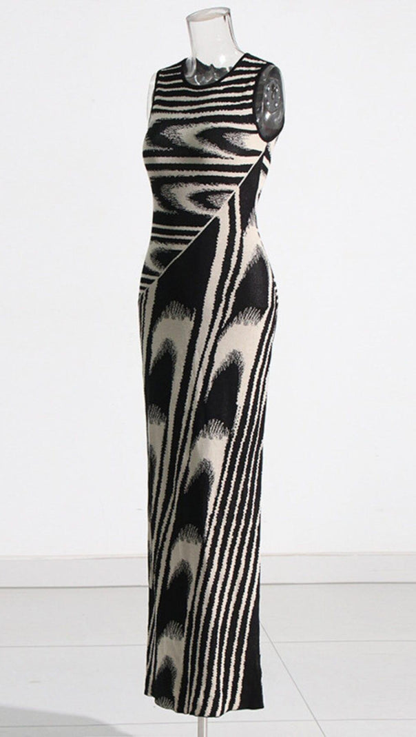 AIIZIE SLEEVELESS KNITTED MAXI DRESS - product image
