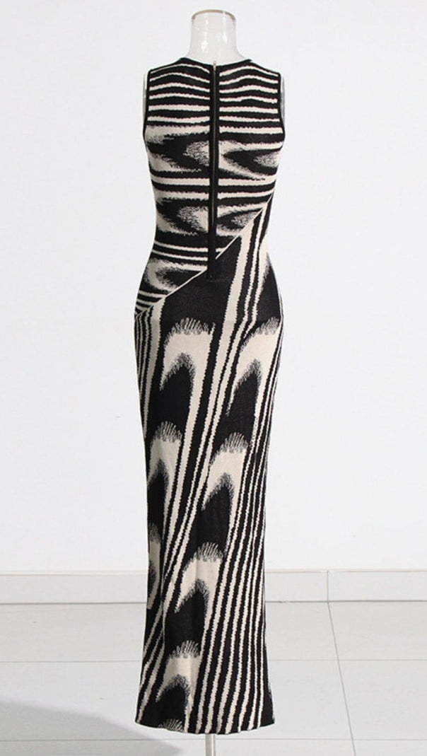 AIIZIE SLEEVELESS KNITTED MAXI DRESS - product image