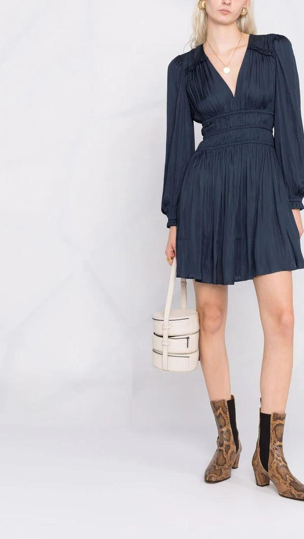 AIIZIE SATIN MINI DRESS - product image