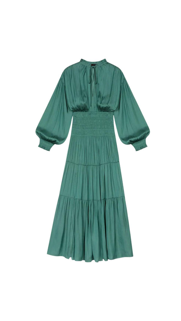 AIIZIE SATIN-LOOK MAXI DRESS - product image