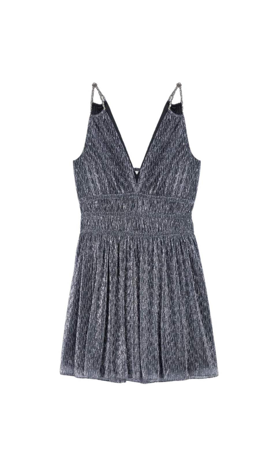 SHIMMERED MINI DRESS