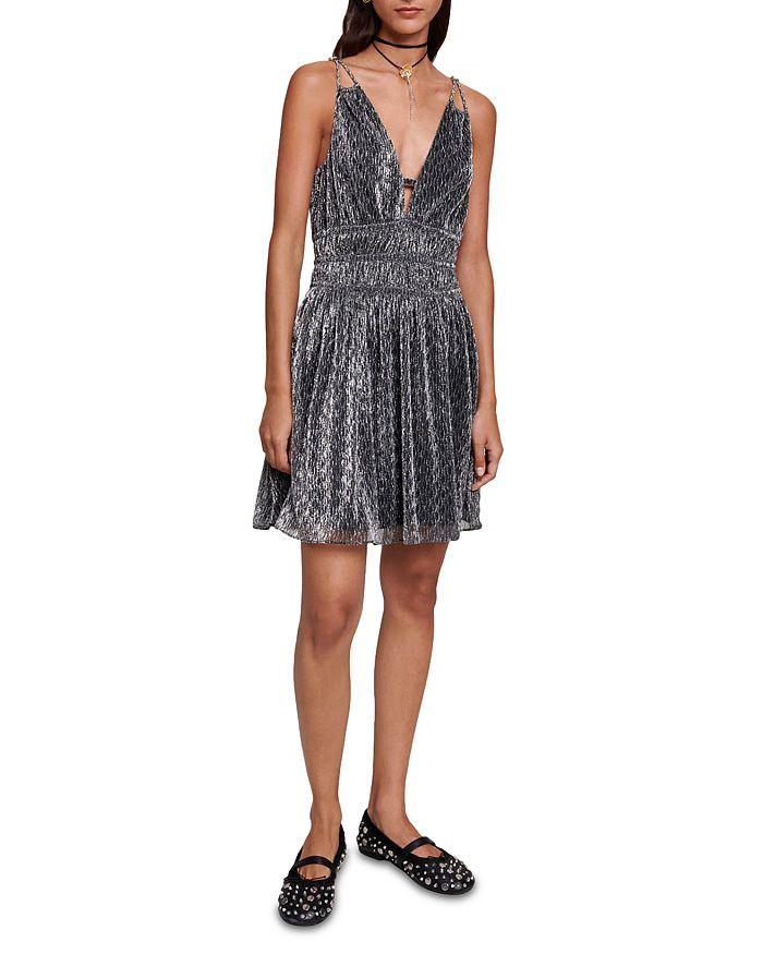 AIIZIE SHIMMERED MINI DRESS - product image