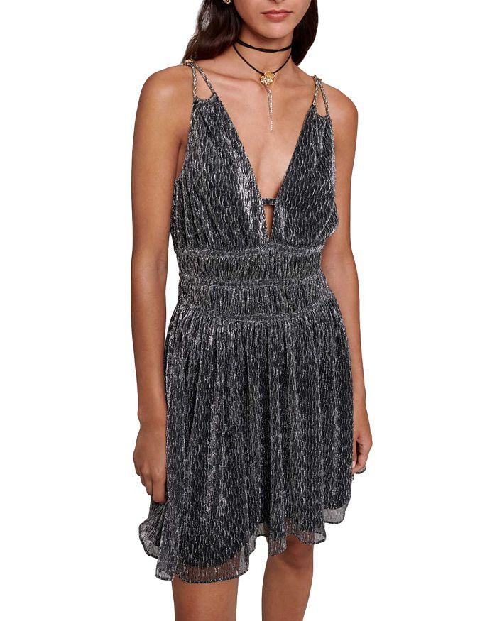 AIIZIE SHIMMERED MINI DRESS - product image