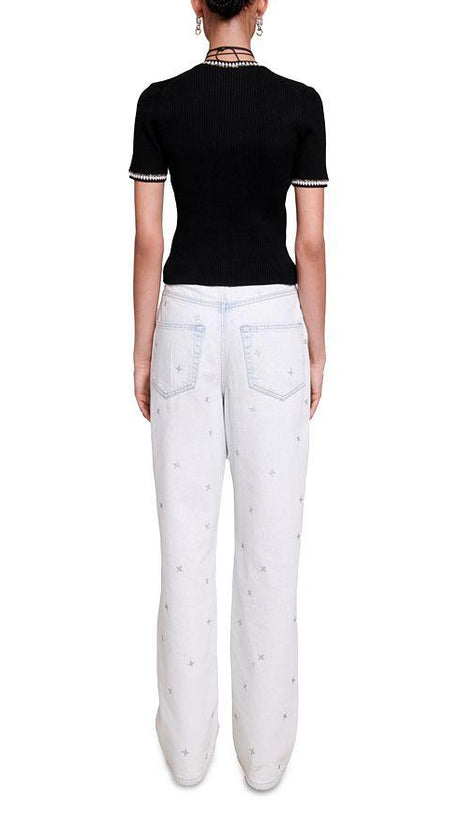 SHORT SLEEVE CARDIGAN