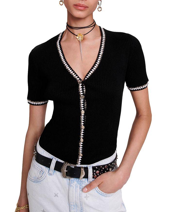 AIIZIE SHORT SLEEVE CARDIGAN - product image
