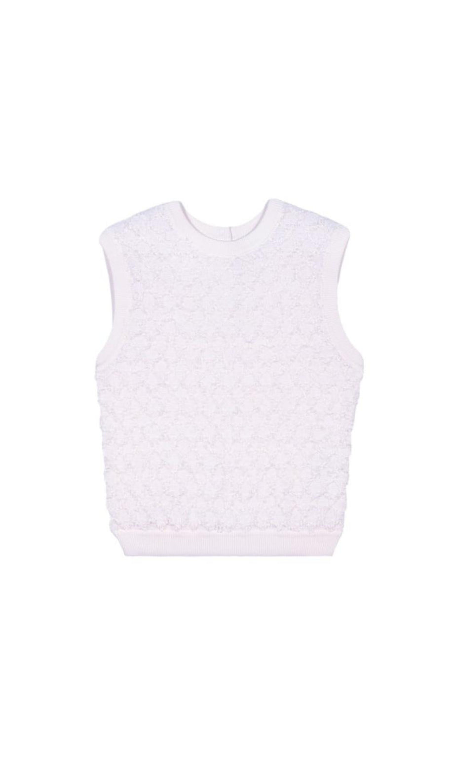 SLEEVELESS SWEATER
