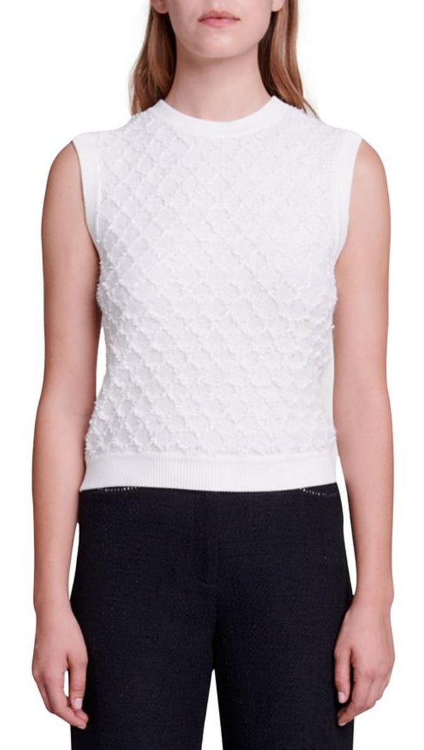 AIIZIE SLEEVELESS SWEATER - product image