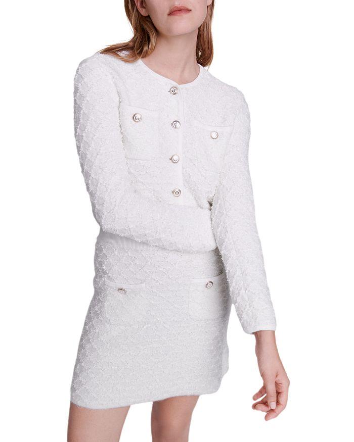 AIIZIE TEXTURED KNITTED MINI SKIRT - product image