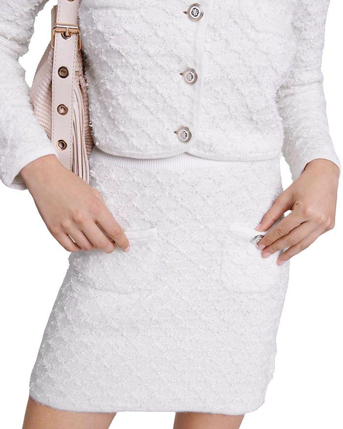 AIIZIE TEXTURED KNITTED MINI SKIRT - product image