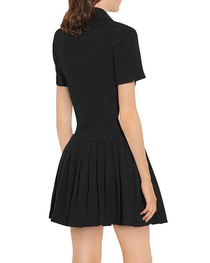 AIIZIE TWEED DRESS IN BLACK - product image