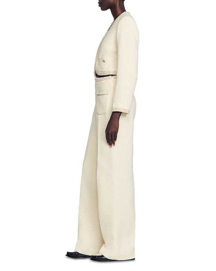 AIIZIE TWEED FLARE PANTS - product image