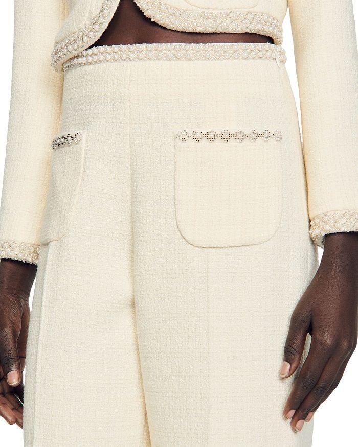 AIIZIE TWEED FLARE PANTS - product image