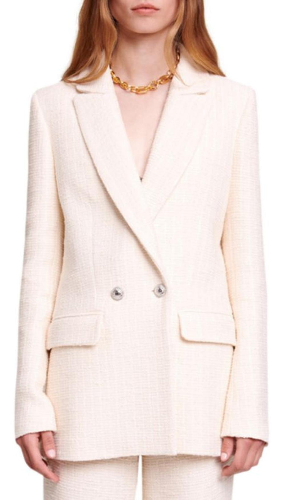 TWEED LONGLINE BLAZER