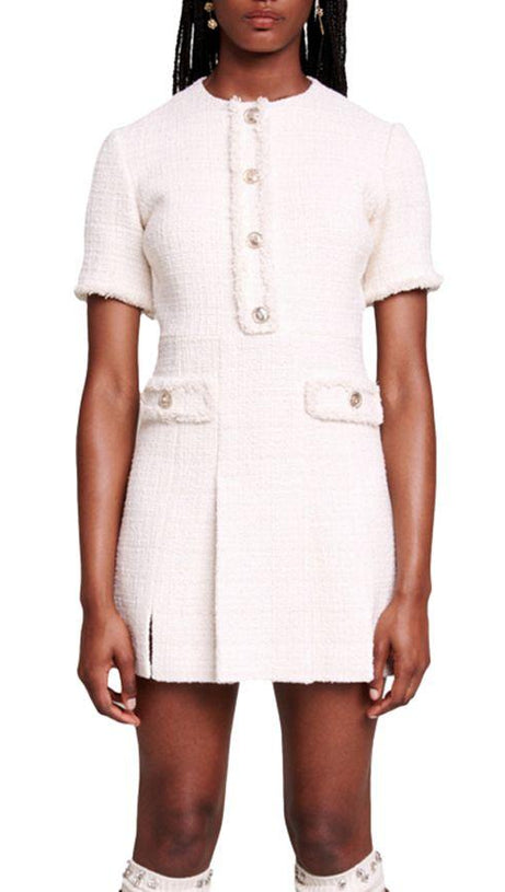 TWEED MINI DRESS
