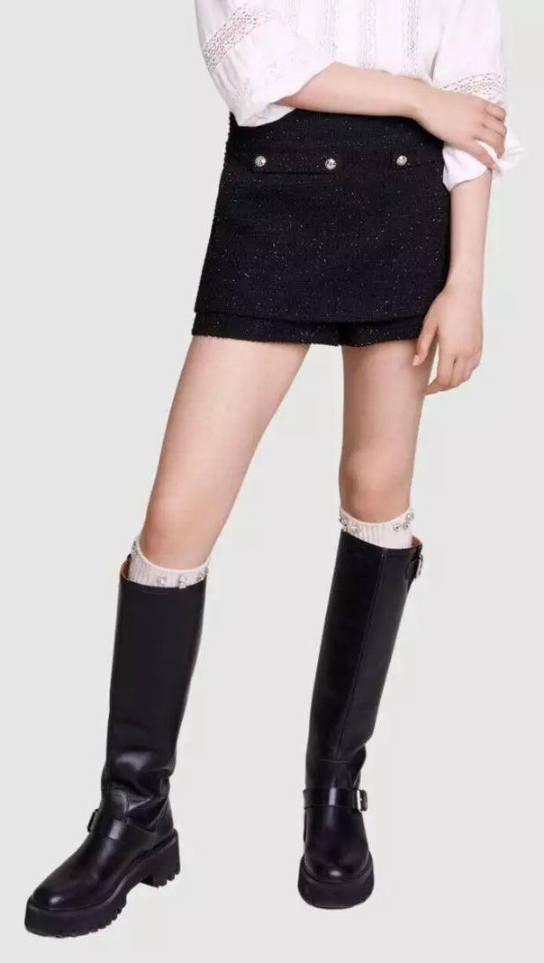 AIIZIE TWEED SHORTS - product image