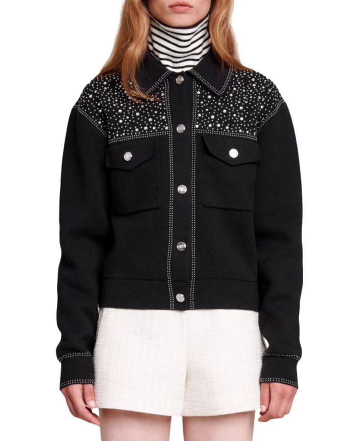 AIIZIE VESTY EMBELLISHED JACKET - product image