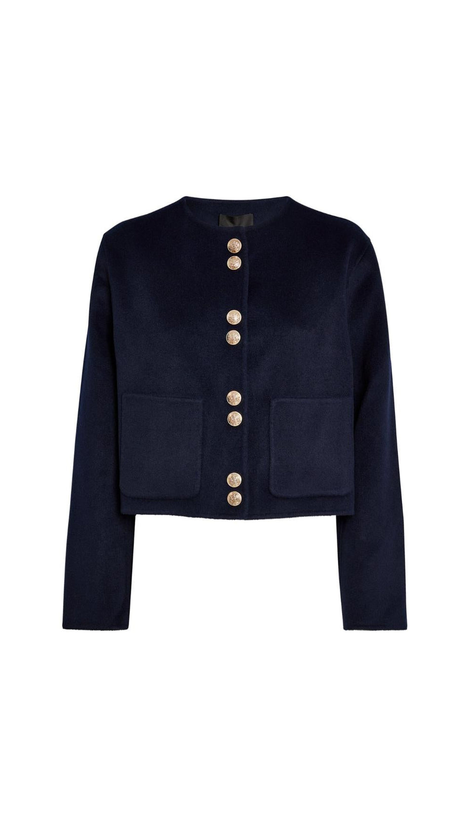 JACKE AUS WOLLMISCHUNG 