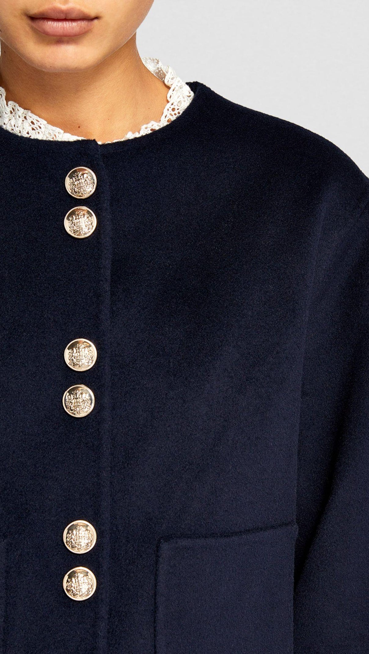 AIIZIE WOOL-BLEND JACKET - product image
