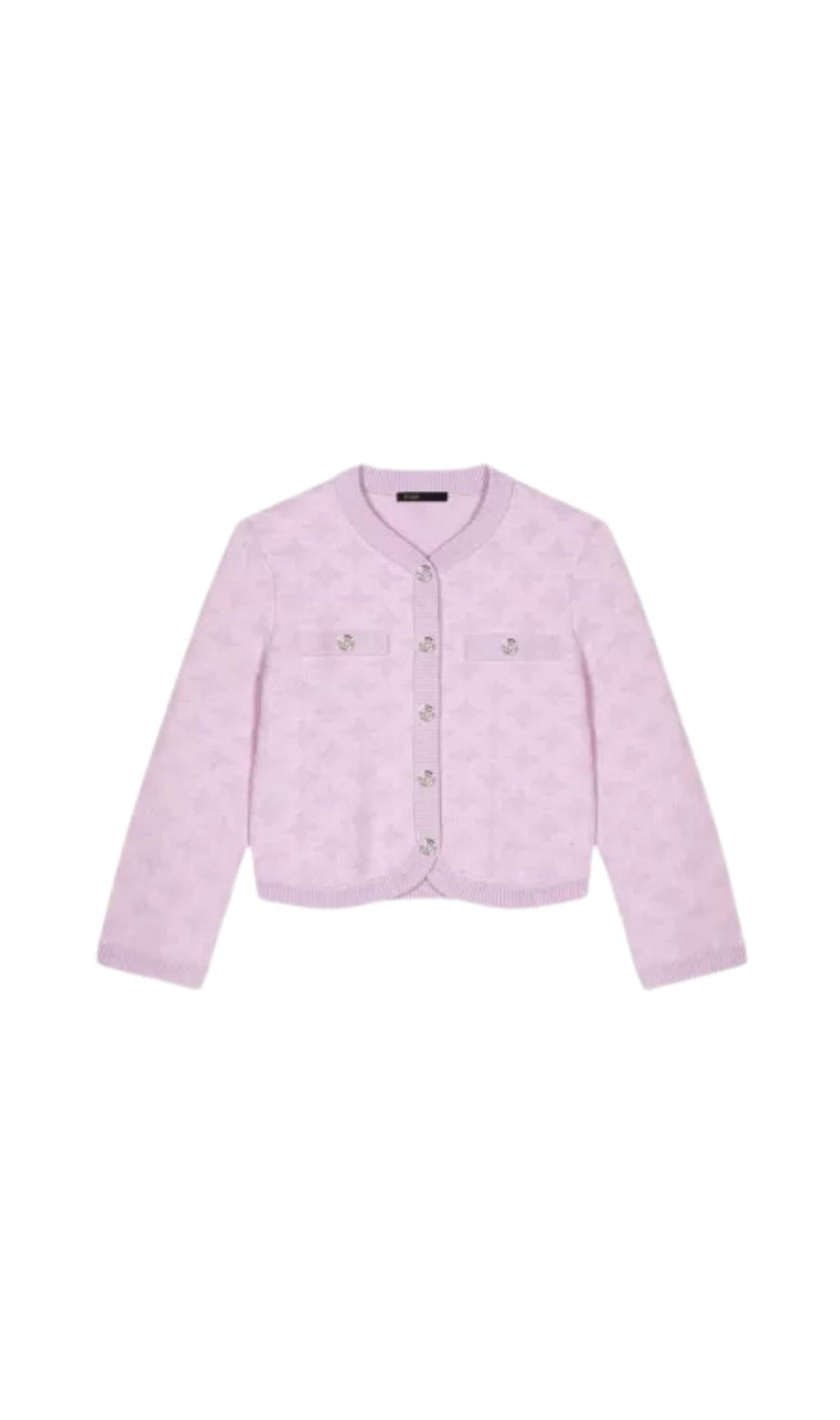 Hellrosa Menthe-Cardigan 