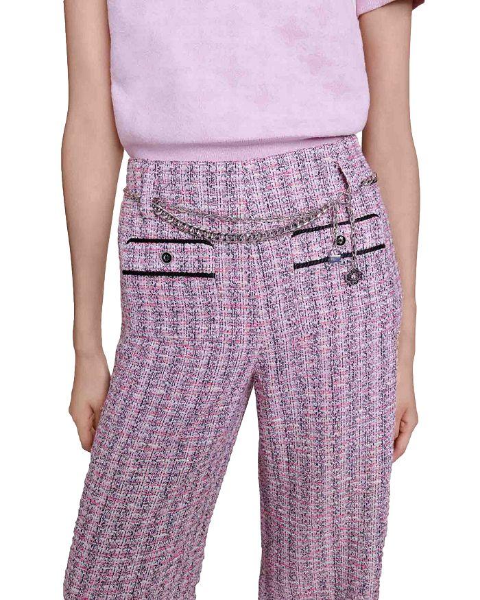 AIIZIE PINK WIDE LEG PANTS - product image