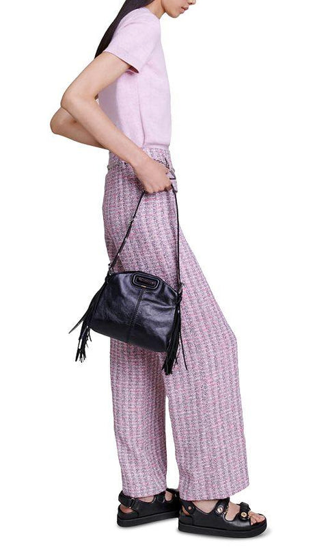 PINK WIDE LEG PANTS