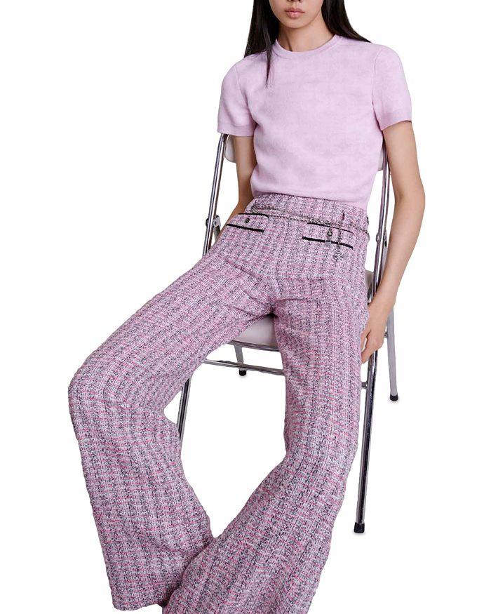 AIIZIE PINK WIDE LEG PANTS - product image
