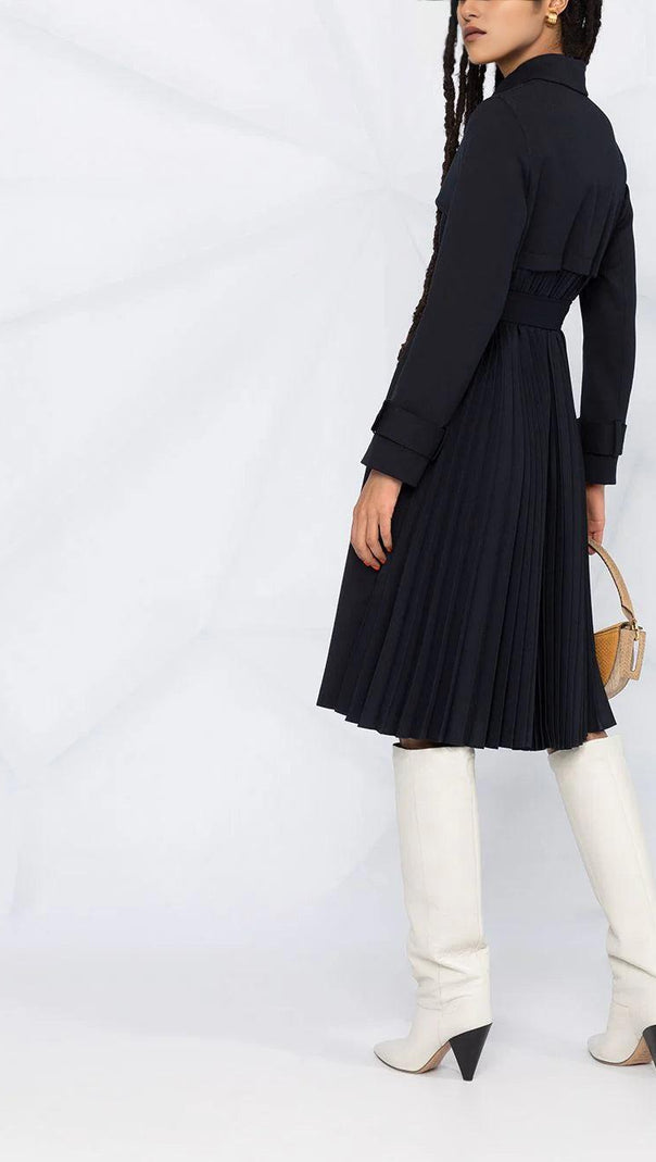 AIIZIE PLEAT-BACK TRENCH COAT - product image