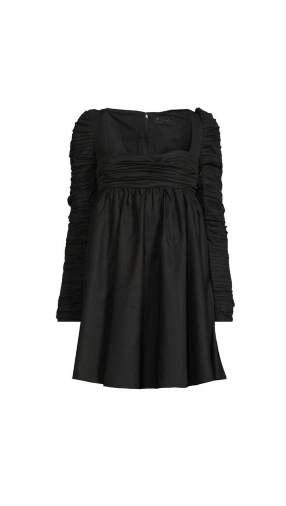 PLEATED MINI DRESS